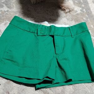 Banana Republic High Waist Green Women's Shorts